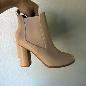 Forever 21 Tan Ankle Booties